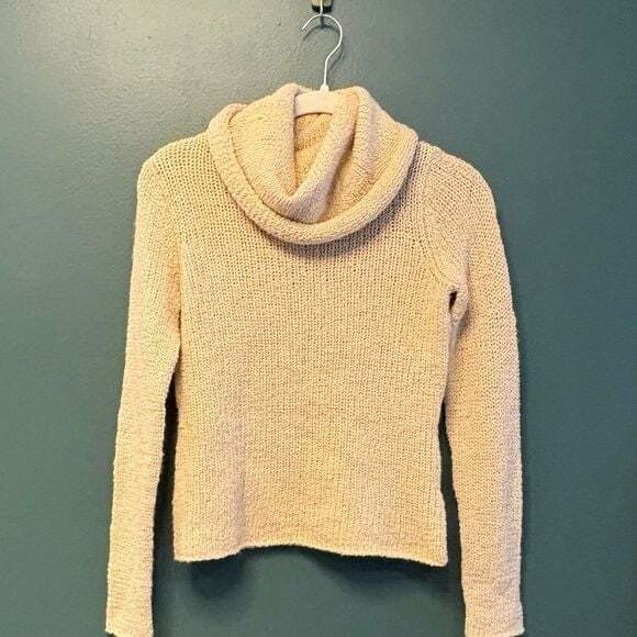Eileen Fisher Sweaters - Eileen Fisher Petite Cowl Neck Chunky Cozy Knit Sweater in Italian Yarn size PP